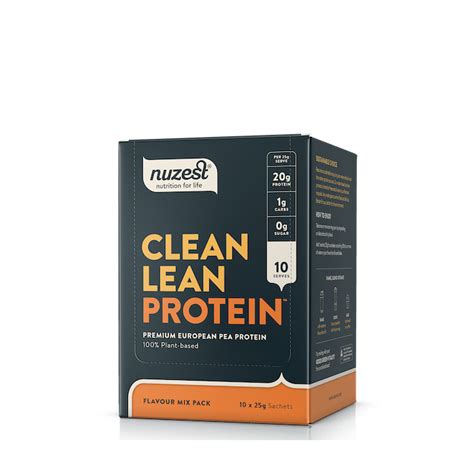 Nuzest Clean Lean Protein Sachet Box 10x25g Dated