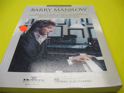 Hal Leonard The Barry Manilow Anthology Piano Vocal Guitar Reverb