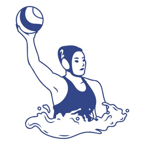 Woman Waterpolo Player Png And Svg Design For T Shirts