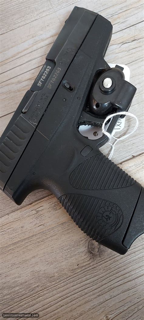 Taurus Pt 740 Slim 40 Caliber