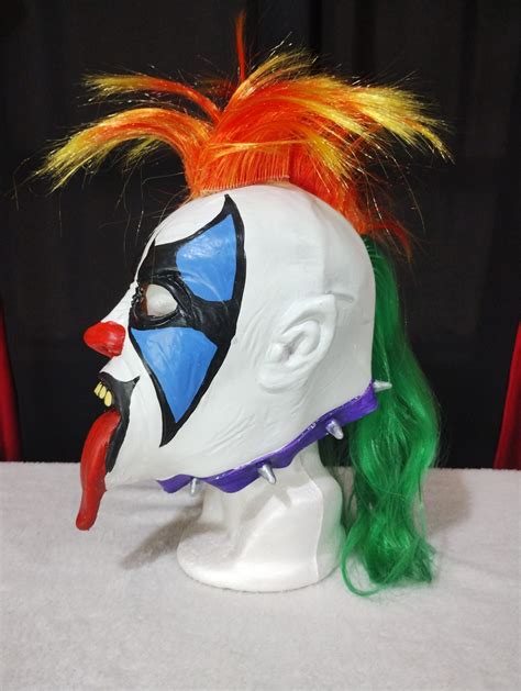 Mascara Psycho Clown Luchador Latex Komienza La Funci N