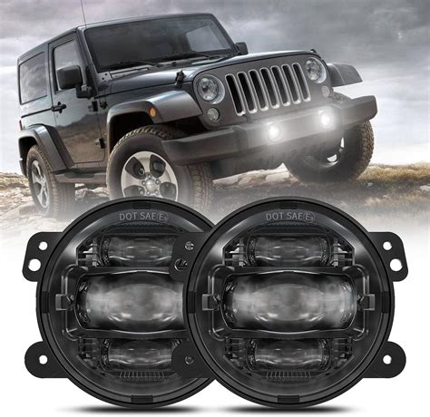 Gxenogo Luces Led Antiniebla De Pulgadas Compatibles Con Jeep