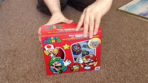 Nostalgamer Unboxes Super Mario Easter Egg Tin And Stickers Have A