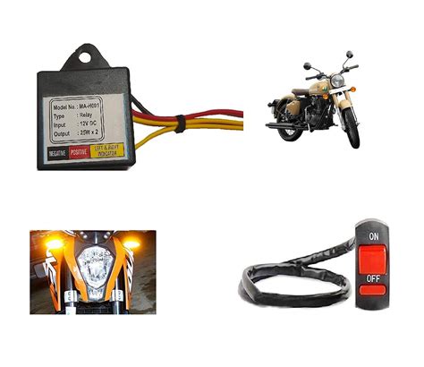 Buy Wangsales® Universal Bike Hazard Flasher Waterproof 20 Mode