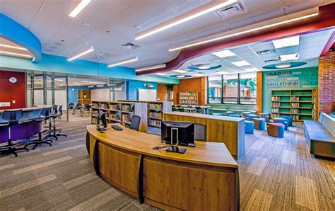 Hoffman Estates High School Library Arcon