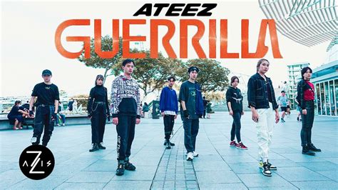 KPOP IN PUBLIC ONE TAKE ATEEZ 에이티즈 Guerrilla DANCE COVER Z