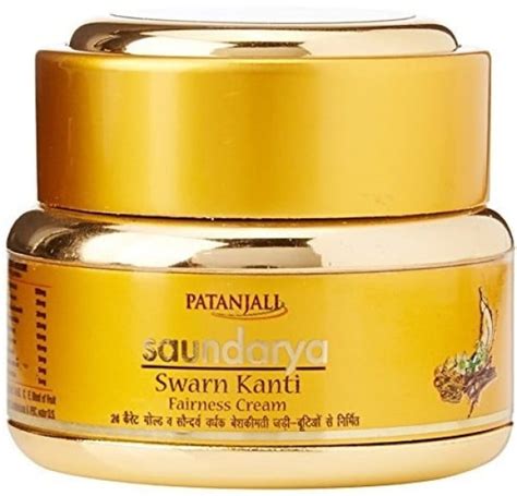 Patanjali Saundarya Swarn Kanti Fairness Cream 15gm Price In India Specifications Comparison