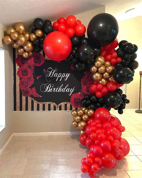 gold garland balloon kit balloon kits balloon arch gold balloons black ...