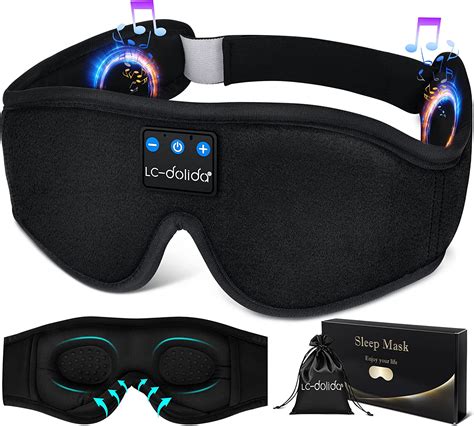 Sleep Headphones D Sleep Mask Bluetooth Wireless Music Eye Mask Lc