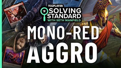 Mono Red Aggro Solving Standard Youtube