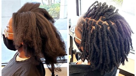 Starter Locs With The Instant Loc Method 4c Natural Hair 2020 Youtube