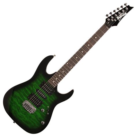 Disc Ibanez Grx70qa Gio Transparent Emerald Burst Gear4music