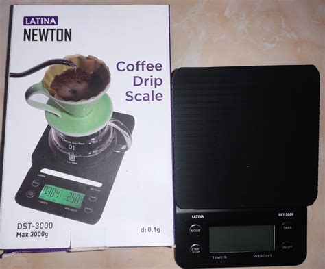 Latina Newton Dst V Kitchen Scale Timbangan Kopi Digital Siplah