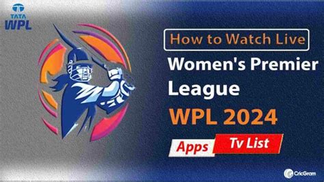 How To Watch Wpl Live Streaming Online Jiocinema Hotstar Cricgram