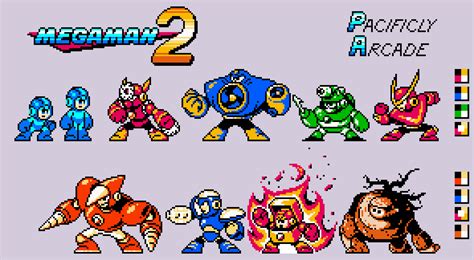 Extended Mega Man Weapon Palettes By Munchjrgames On 55 Off