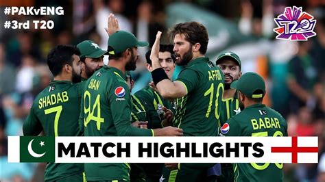 Pakistan Vs England 3rd T20 2024 Match Highlights Pak Vs Eng 2024