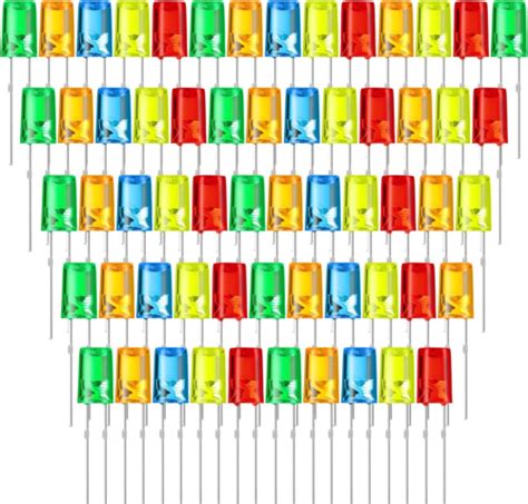 60 Pcs Led 5mm Christmas String Lights Replacement Bulbs Energy