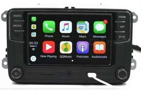 Estereo Vw Jetta Polo Vento Golf Passat Rcd Plus Carplay