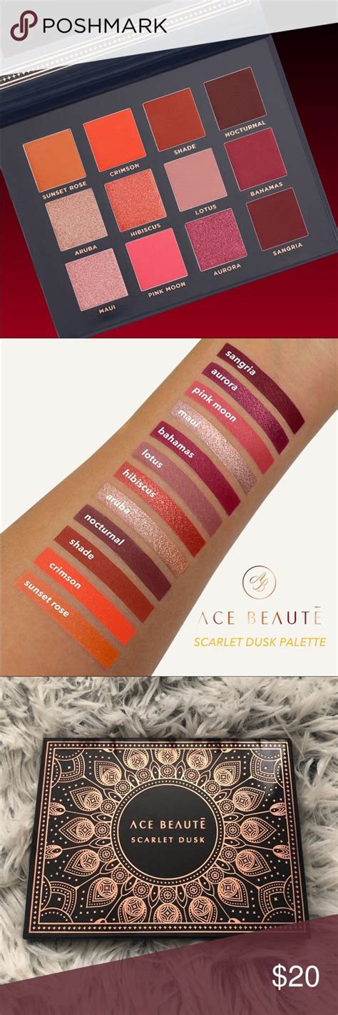 Ace Beauty Scarlet Dusk Palette | Beauty, Colorful eyeshadow, Makeup ...