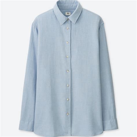 Women Flannel Long Sleeve Shirt Uniqlo Us