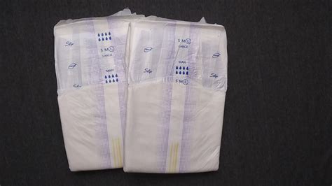 Tena Slip Maxi Adult Abdl Diaper 2 Pieces Large Rare Vintage