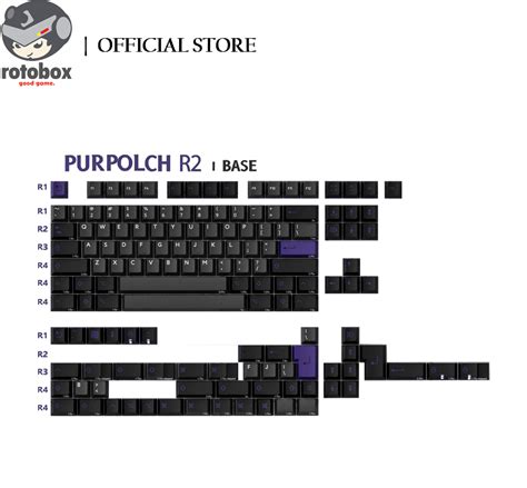 Kbdfans Pbtfans Purpolch R Keycaps Keys Lazada Ph