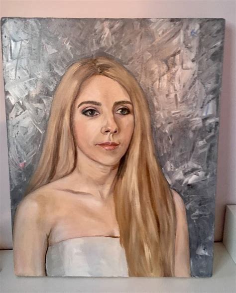 Portrait Of Italian Woman Painting By Elena Ushanova Saatchi Art