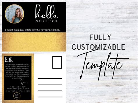 Realtor Postcard Template