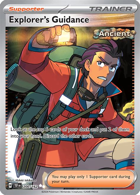 Explorer S Guidance Temporal Forces Pokemon Card Pikawiz