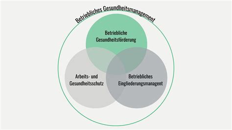 Betriebliches Gesundheitsmanagement BGM BGF Verstehen