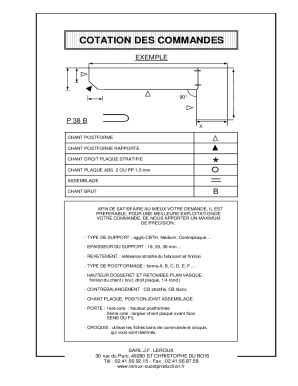 Remplissable En Ligne Types De Dcoupes Pour Les Plans De Travail En