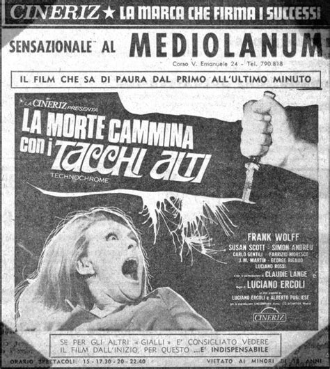 La Morte Cammina Con I Tacchi Alti Alchetron The Free Social