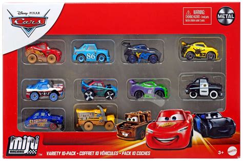 Disney Pixar Cars Die Cast Mini Racers 10 Pack In Kosovo At € 168