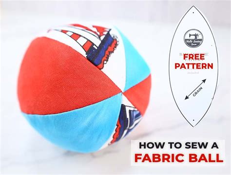 Learn How To Sew A Ball Out Of Fabric In Just Easy Steps These Soft