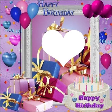 Happy Birthday Photo Frame Effect Pixiz