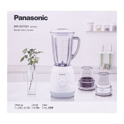 Panasonic Blender MX EX1521 With 2 Dry Mill White Shad Enterprises