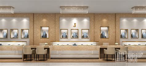 Retail Luxury Jewelry Shop Display Showcase DG Master Of Display