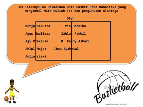 Pptx Tes Dan Pengukuran Keterampilan Bola Basket Dokumen Tips