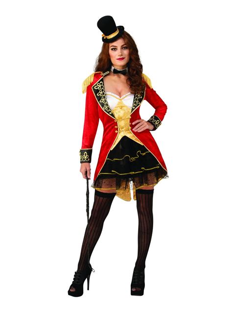 Womens Sexy Super Deluxe Ringmaster Costume