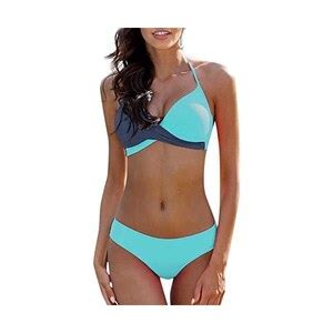 Lcpddajlspig Bikini Donna Mare Imbottito Swimwear Costume Piscina