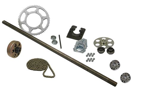 Drift Trike Axle Kit With Clutch 40 Chain Go Kart Parts Racing