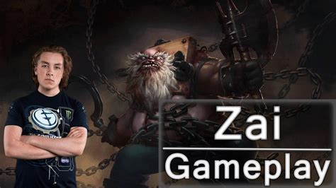 EG Zai Pudge Gameplay Evil Geniuses YouTube