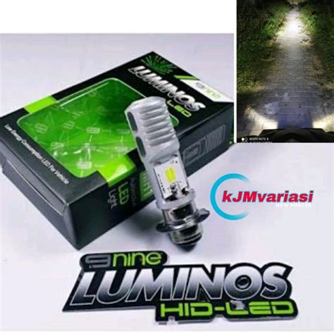 Jual LAMPU LED UTAMA MOTOR H6 CSP NINE MH1 LUMINOSLED BEBEK MATIC BEAT