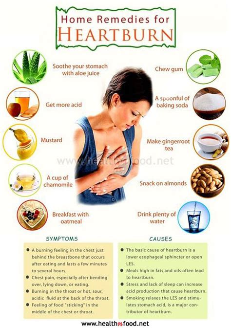 Heartburn Home Remedies: 7 Natural Ways to Combat Heartburn