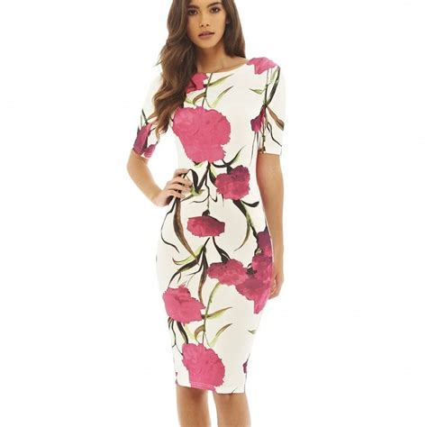 Free Shipping Casual Dresses Party O Neck Summer Vestidos Sheath 28 Styles Floral Print Women