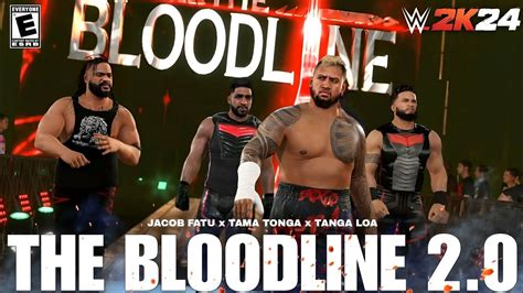 Wwe K The Bloodline Updated Entrance W Jacob Fatu Tama Tonga