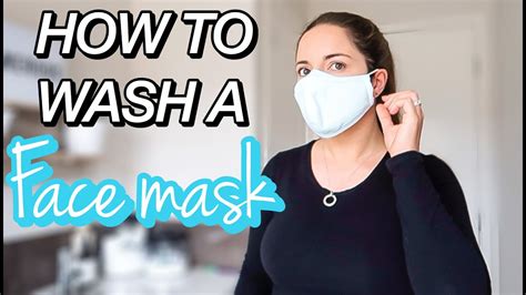 How To Wash Your Reusable Face Masks And How To Remove Face Masks Safely Youtube