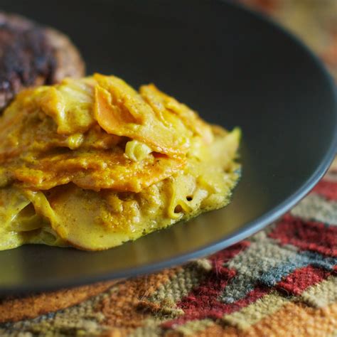 Curried Sweet Potato Gratin She Cookshe Cleans