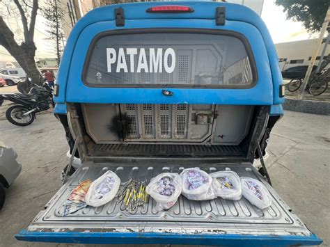 Elemento passagens pela polícia é novamente preso no bairro Maria