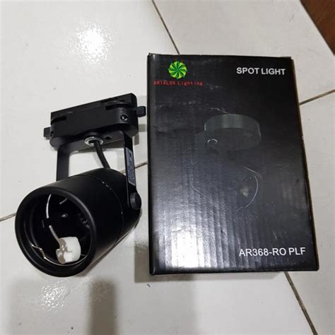 Jual Kap Rell Artalux Mr16 Body Hitam Belum Termasuk Lampu Shopee